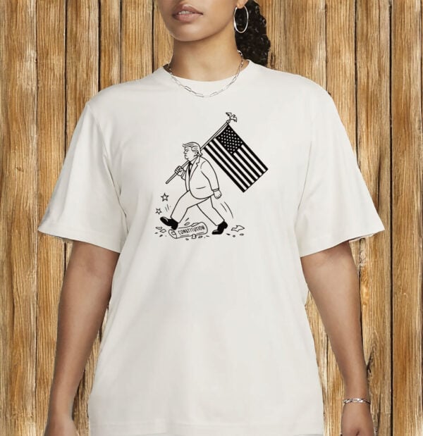 Anti-Trump Constitution Crusher T-Shirt