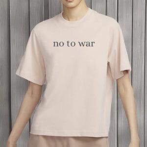 Anti-Trump Peace Shirt, No to War T-Shirt