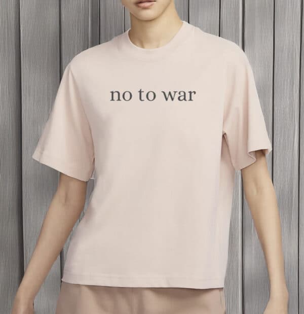Anti-Trump Peace Shirt, No to War T-Shirt