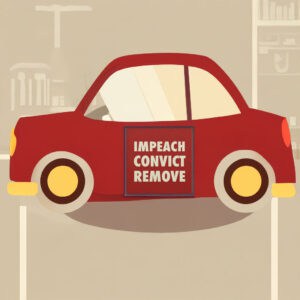 Impeach Convict Remove Car Magnet