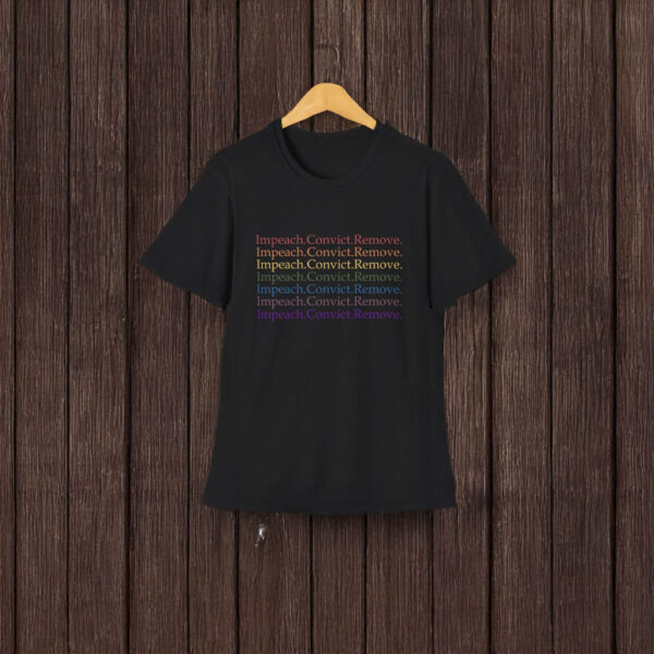 Impeach Convict Remove Unisex Softstyle T-Shirt