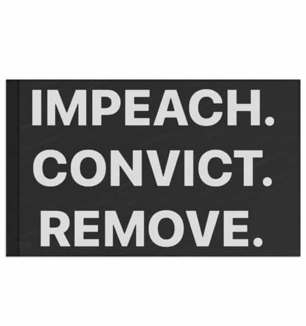 Impeach Remove Convict Flag