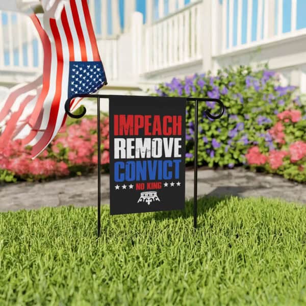 Impeach Remove Convict Flag – Anti-Trump Political Protest Banner