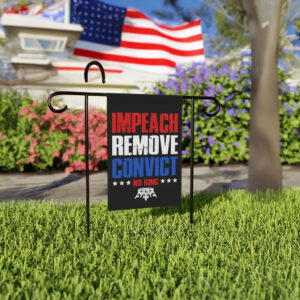 Impeach Remove Convict Flag – Anti-Trump Political Protest Banner