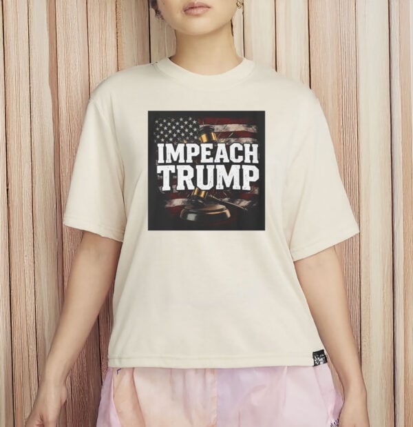 Impeach Trump T-Shirt – Graffiti Protest Tee, Resist ICE, Anti-Trump Political Shirt
