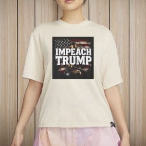 Impeach Trump T-Shirt – Graffiti Protest Tee, Resist ICE, Anti-Trump Political Shirt
