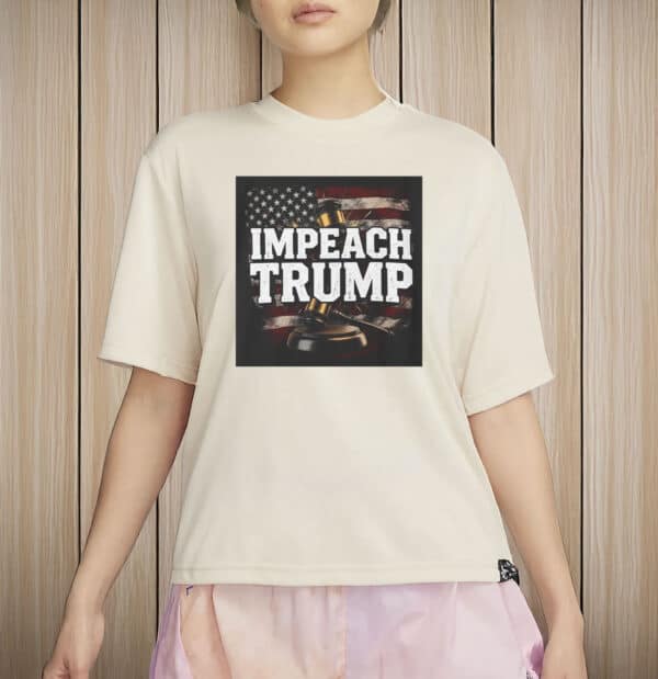 Impeach Trump T-Shirt – Graffiti Protest Tee, Resist ICE, Anti-Trump Political Shirt