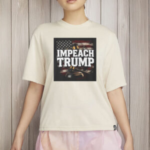 Impeach Trump T-Shirt – Graffiti Protest Tee, Resist ICE, Anti-Trump Political Shirt