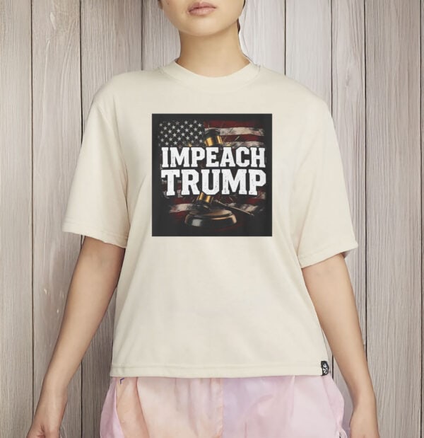 Impeach Trump T-Shirt – Graffiti Protest Tee, Resist ICE, Anti-Trump Political Shirt