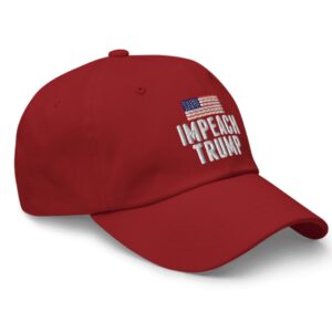 Impeach. Remove. Convict. Impeach Trump Hat