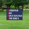Morons Are Governing America Yard Sign