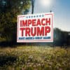 NO MAGA, Anti-Trump, Impeach Trump Yard Sign