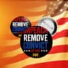 No Kings Impeach Remove Convict Button – Anti-Trump Protest Pin