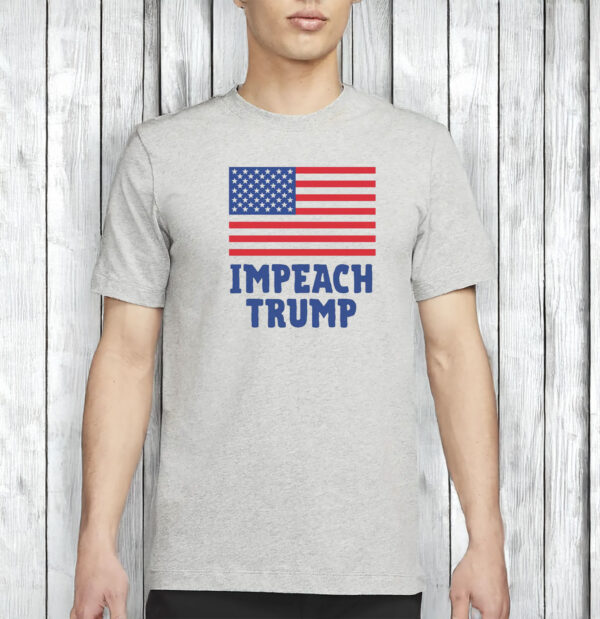 Patriotic Anti-Trump Protest Tee-Impeach Trump T-Shirt