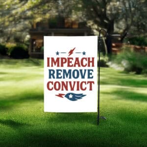 Vintage Impeach Remove Convict Flag