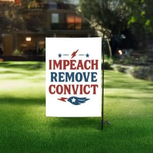 Vintage Impeach Remove Convict Flag
