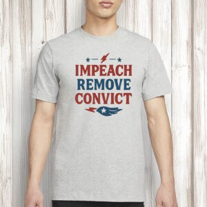 Vintage Impeach Remove Convict T-Shirt
