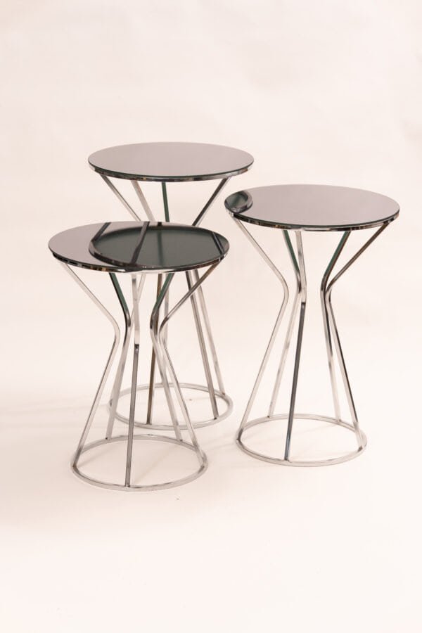 3-Piece Modern Nesting Side Tables