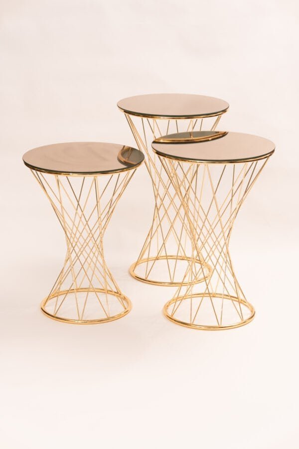 Luxury Gold Nesting Tables