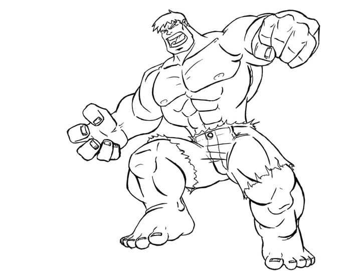 Dibujos de Hulk