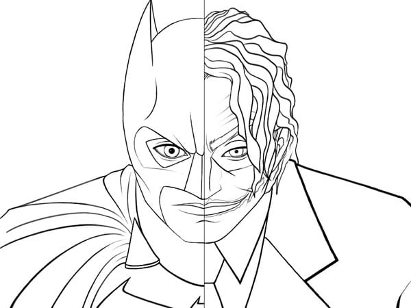 Dibujos Faciles para Pintar Joker 
