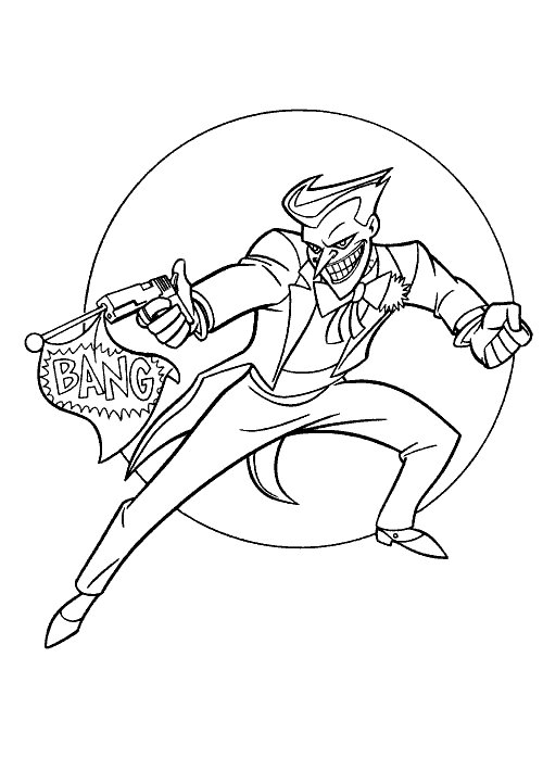 Dibujos Faciles para Pintar Joker 