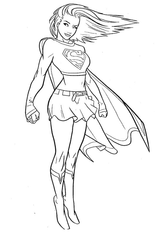 Dibujos de Supergirl