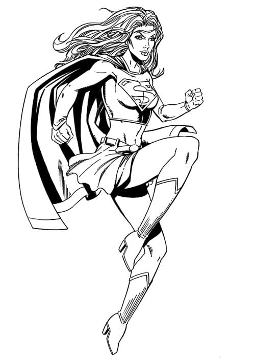 Dibujos de Supergirl