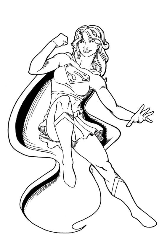 Dibujos de Supergirl