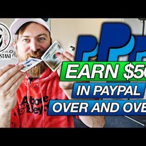 Earn $50 In PayPal Money (Again And Again And Again)