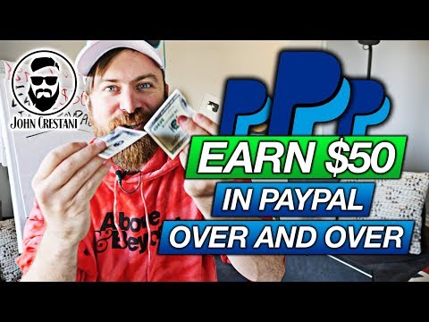 Earn $50 In PayPal Money (Again And Again And Again)