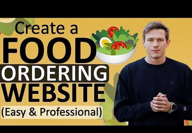 Make An Online Ordering Restaurant Website