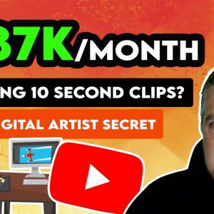 $187K/Month Uploading 10 Second YouTube Shorts? | Make Money Online