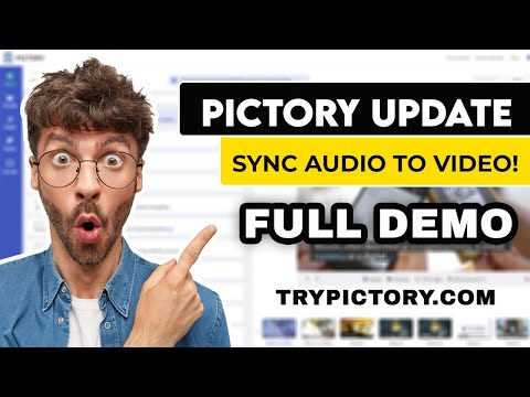Autosync Voice-Over To ENTIRE Video | Pictory Update [DEMO]