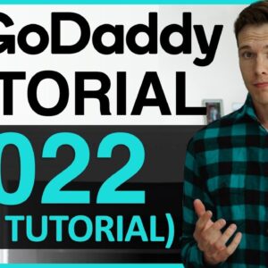 GoDaddy Website Builder Tutorial 2022 (How To Easily Make A Professional Website)