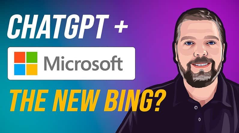 ChatGPT + Microsoft Bing | NEXT WEEK?  New AI Search Engine