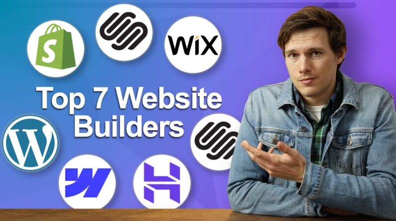 Top 7 Website Builders 2024