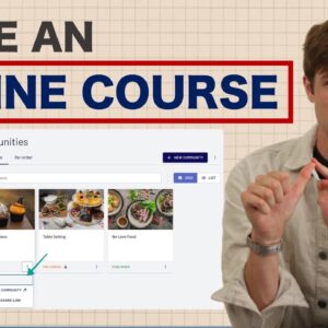 How To Create An Online Course For Beginners in 2024  (Step by Step)