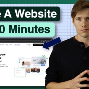 How To Make A Website Quickly Using AI w/free domain