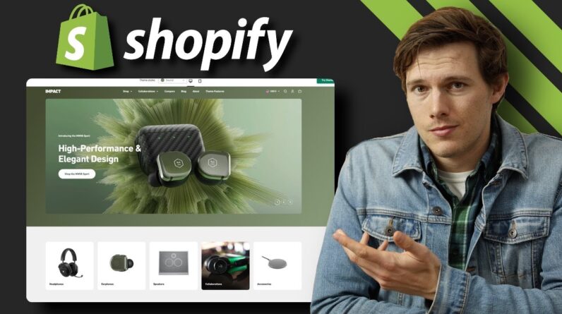Shopify Store Design Tutorial 2024 - Full Website Guide