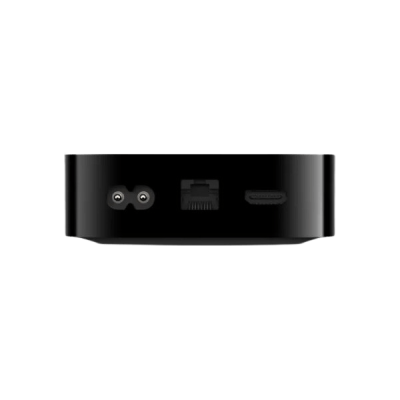 Usb-c port, HDMI port, Ethernet port on black electronic device.