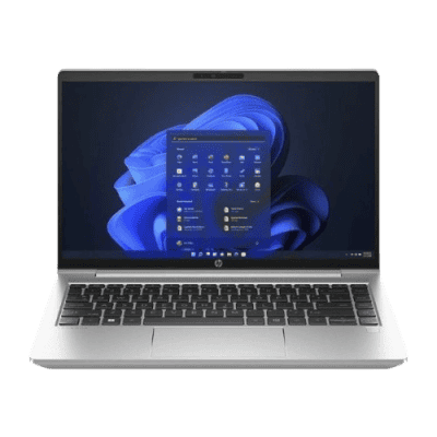 High-performance laptop displaying Windows 11 interface, ideal for gaming, business, and entertainment purposes in South Africa. Compact and portable design for everyday use.