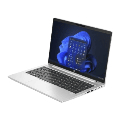 Lightweight Windows laptop with a sleek silver design, featuring a modern display and keyboard, ideal for business and personal use in South Africa.