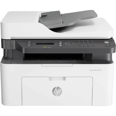HP laser multifunction printer for office, high-quality printing, scanning, copying, and faxing with affordable rates and innovative technology.