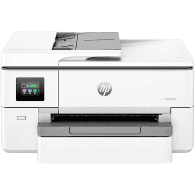 Modern HP OfficeJet Pro colour printer with touch screen, wireless connectivity, and high-quality printing for businesses and home offices in South Africa.