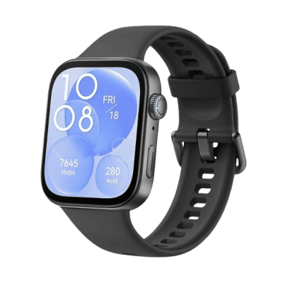 Smart fitness smartwatch with health tracking features including steps, calories, and time display, perfect for personal health management and fitness enthusiasts.