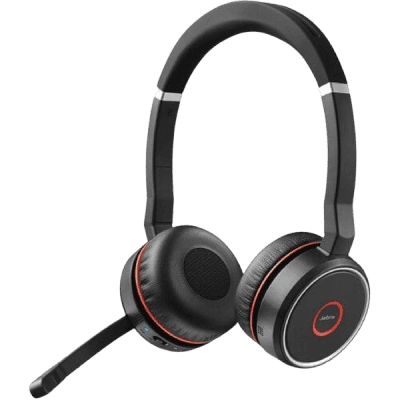 Wireless gaming headset with microphone, black and red, modern audio headphones for gaming, surround sound, noise-cancelling, comfortable design, tech accessories, InfoplayNet South Africa.