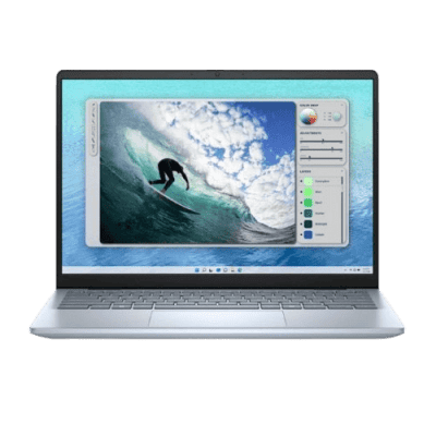 High-performance laptop displaying surfing software, showcasing innovative technology for creative digital solutions in South Africa.