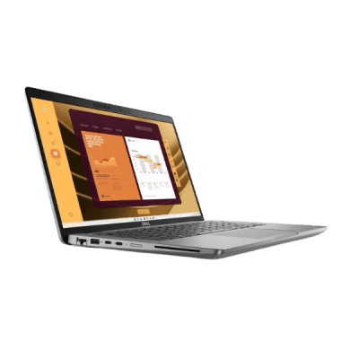 Professional Dell laptop displaying data analytics and business charts, emphasizing innovative technological solutions for businesses seeking affordable, high-quality IT products in South Africa.