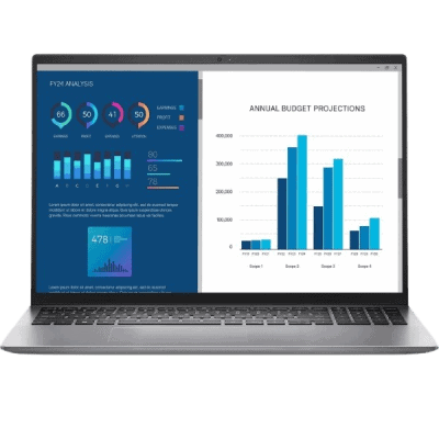 Annual business analytics dashboard showcasing financial graphs and projections for strategic planning.